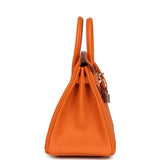 Hermes Birkin 25 Orange Togo Palladium Hardware
