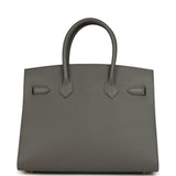 Hermes Birkin Sellier 30 Etain Epsom Gold Hardware