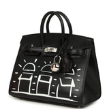 Hermes "Disco" Faubourg Birkin Sellier 20 Black Chevre Chamkila Palladium Hardware