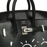 Hermes "Disco" Faubourg Birkin Sellier 20 Black Chevre Chamkila Palladium Hardware