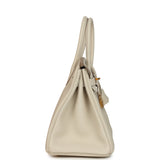 Hermes Birkin 30 Craie Togo Gold Hardware