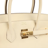 Hermes Birkin 35 Nata Clemence Gold Hardware - Thumbnail View 7