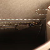 Hermes Birkin 25 Etoupe Togo Gold Hardware