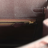 Hermes Birkin 25 Havane Matte Alligator Gold Hardware