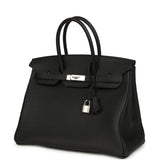 Hermes Birkin 35 Black Togo Palladium Hardware