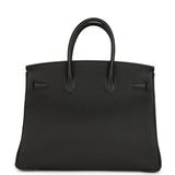 Hermes Birkin 35 Black Togo Palladium Hardware