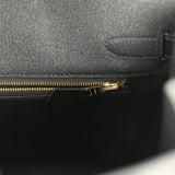 Hermes Birkin 30 Black Box Gold Hardware - Thumbnail View 9