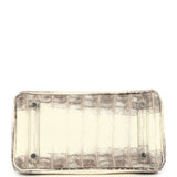 Hermes Birkin 25 Himalaya Niloticus Crocodile Palladium Hardware