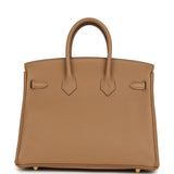 Hermes Birkin 25 Chai Togo Gold Hardware