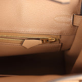 Hermes Birkin 25 Chai Togo Gold Hardware