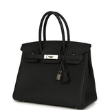 Hermes Birkin 30 Black Togo Palladium Hardware