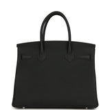 Hermes Birkin 30 Black Togo Palladium Hardware
