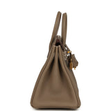Hermes Birkin 25 Etoupe Togo Gold Hardware