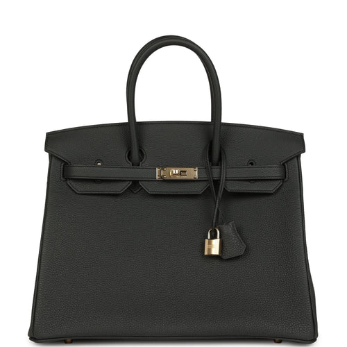 Hermes Birkin 35 Plomb Togo Permabrass Hardware