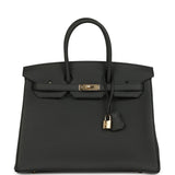 Hermes Birkin 35 Plomb Togo Permabrass Hardware