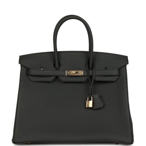 Hermes Birkin 35 Plomb Togo Permabrass Hardware