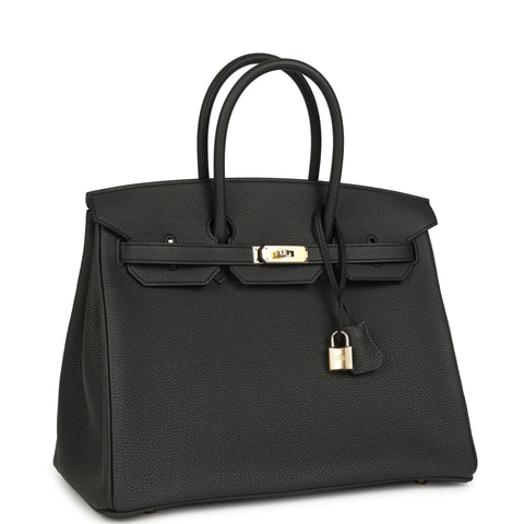 Hermes Birkin 35 Plomb Togo Permabrass Hardware
