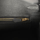Hermes Birkin 35 Black Togo Gold Hardware - Thumbnail View 9