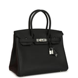 Hermes Birkin 30 Black Togo Palladium Hardware - Thumbnail View 2