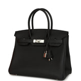 Hermes Birkin 30 Black Togo Palladium Hardware - Thumbnail View 3