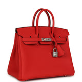 Hermes Birkin 25 Rouge de Coeur togo Palladium Hardware