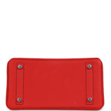 Hermes Birkin 25 Rouge de Coeur togo Palladium Hardware