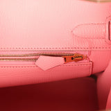 Hermes Birkin 30 Rose Confetti Epsom Palladium Hardware