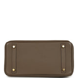 Pre-owned Hermes Birkin 30 Taupe Grey Togo Gold Hardware