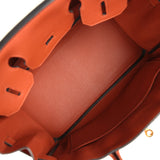 Pre-owned Hermes Birkin 30 Cuivre Togo Gold Hardware