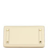 Hermes Birkin Sellier 25 Nata Epsom Gold Hardware