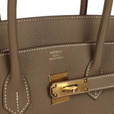 Hermes Birkin 35 Etoupe Togo Gold Hardware