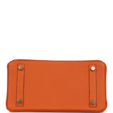 Hermes Birkin 25 Orange Togo Gold Hardware