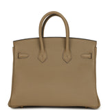 Hermes Birkin 25 Beige Marfa Togo Gold Hardware