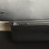 Hermes Shoulder Birkin Light 39 Multicolor Toile and Black Swift Palladium Hardware