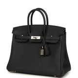 Hermes Birkin 25 Black Togo Palladium Hardware