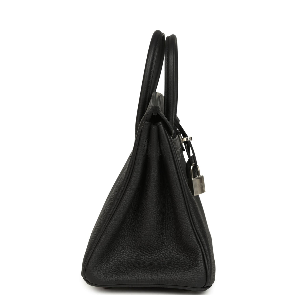 Hermes Birkin 25 Black Togo Palladium Hardware