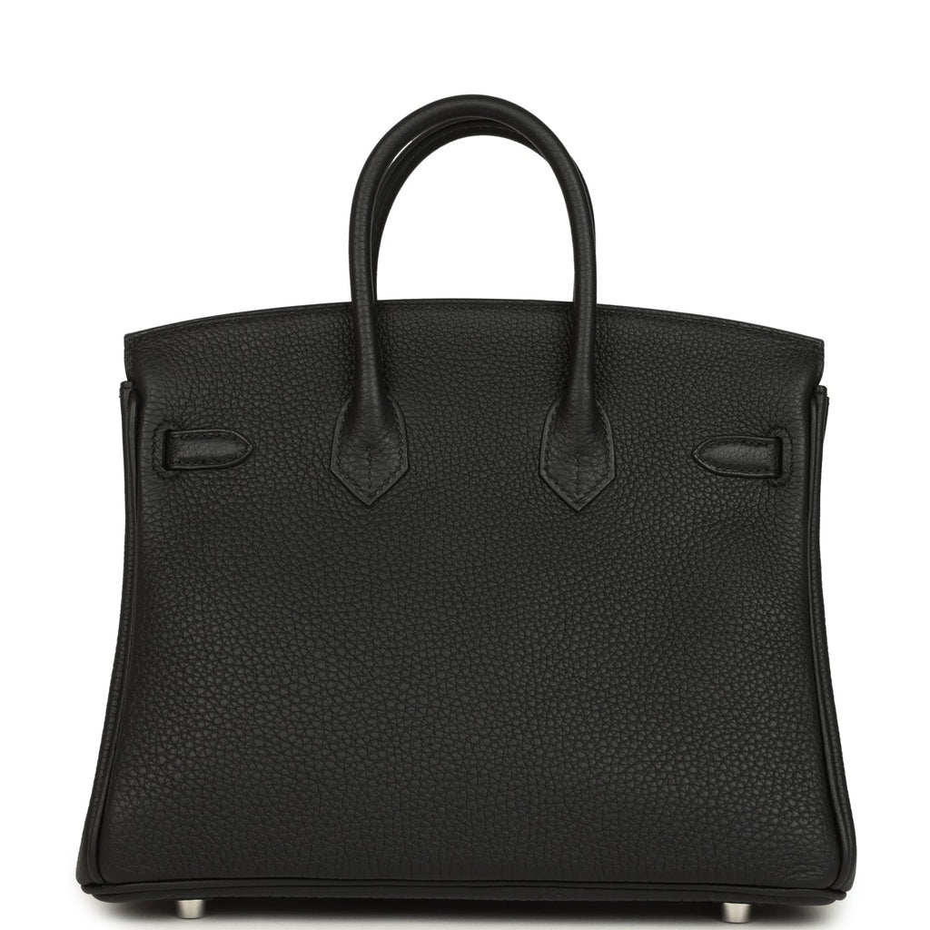 Hermes Birkin 25 Black Togo Palladium Hardware
