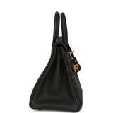 Hermes Birkin 25 Black Togo Gold Hardware