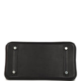 Hermes Limited Edition Birkin Rock 25 Black Volupto Palladium Hardware