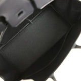 Hermes Limited Edition Birkin Rock 25 Black Volupto Palladium Hardware