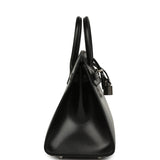 Hermes Birkin Sellier 25 Black Box Palladium Hardware