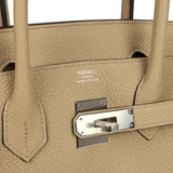 Hermes Birkin 30 Trench Togo Palladium Hardware