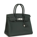 Hermes Birkin 30 Vert Mangrove Togo Palladium Hardware