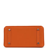 Hermes Birkin 25 Orange Togo Palladium Hardware