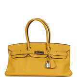 Vintage Hermes Shoulder Birkin 42 JPG Soleil Clemence Palladium Hardware - Thumbnail View 1