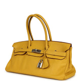Vintage Hermes Shoulder Birkin 42 JPG Soleil Clemence Palladium Hardware - Thumbnail View 5