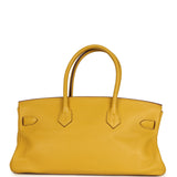 Vintage Hermes Shoulder Birkin 42 JPG Soleil Clemence Palladium Hardware - Thumbnail View 4