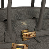 Hermes Birkin 25 Etain Togo Rose Gold Hardware