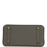 Hermes Birkin 25 Gris Meyer Togo Permabrass Hardware - Thumbnail View 6