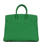 Hermes Birkin 25 Bambou Verso Togo Palladium Hardware